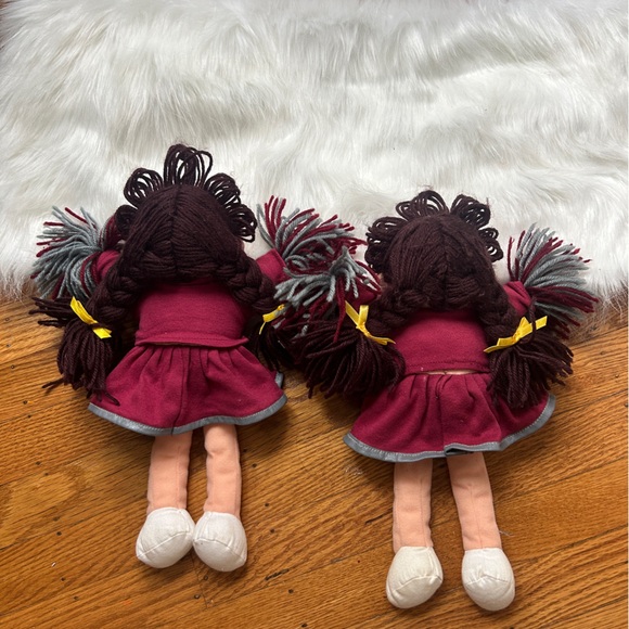 WSU Cheerleader Dolls with Pom Poms | Washington State University - Picture 2 of 4